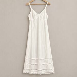 Vintage Gossard Artemis Full Slip Sz 38 Antron Lace Coquette Bridal Honeymoon